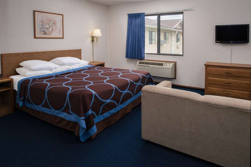 Hotel Super 8 By Wyndham Lincoln North Chambre photo